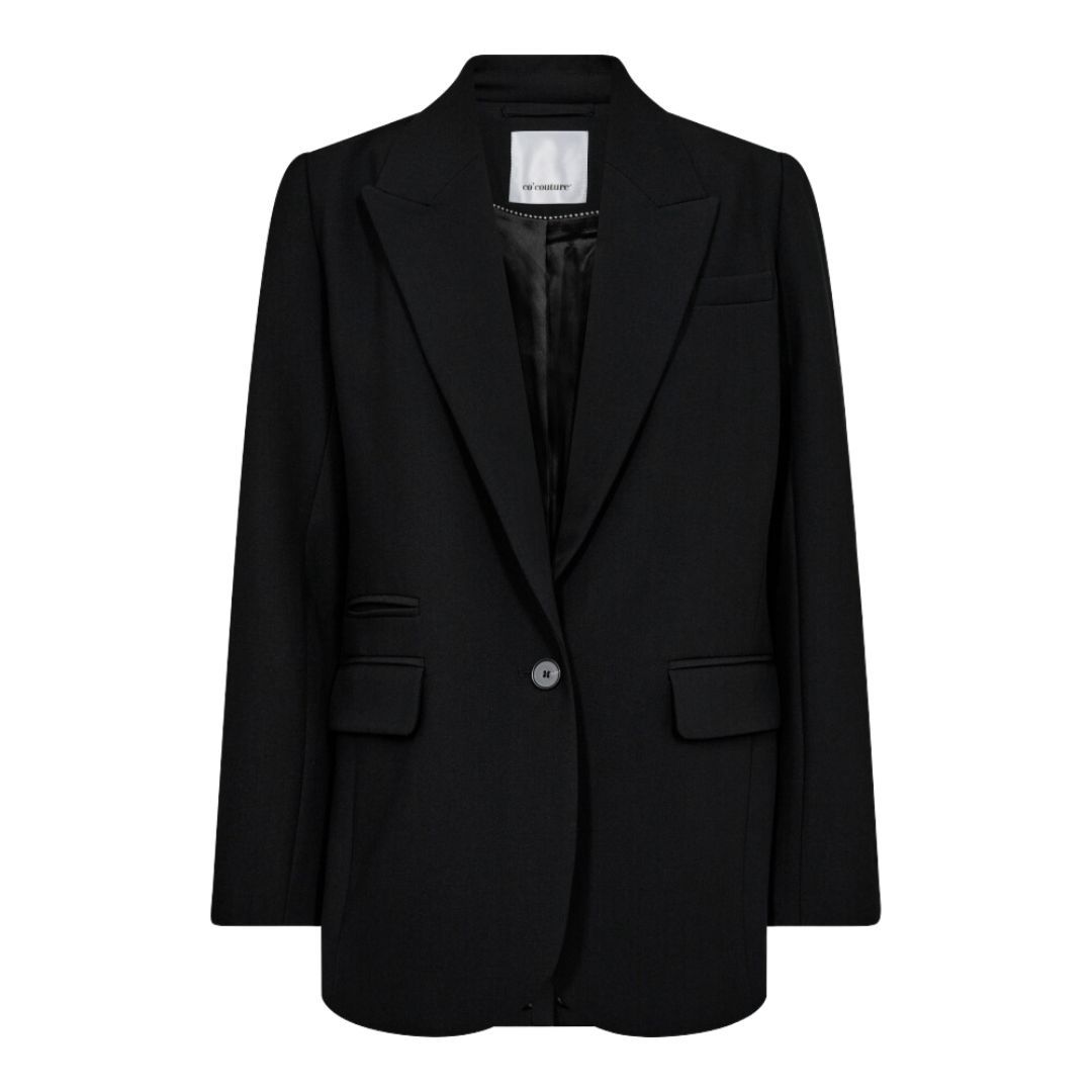 Co&#39;couture VolaCC Ring Single Blazer Black