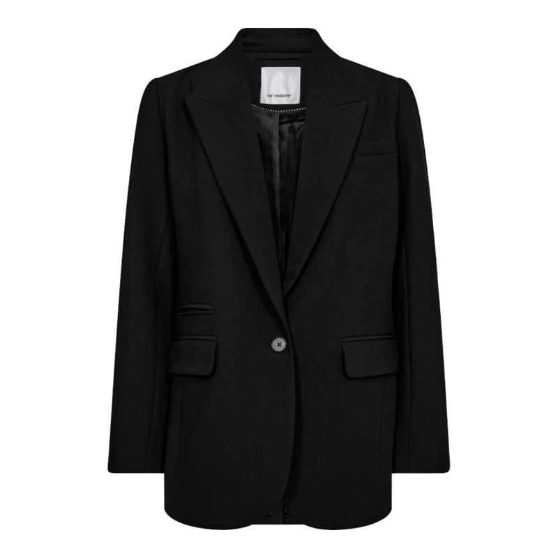 Co&#39;couture VolaCC Ring Single Blazer Black