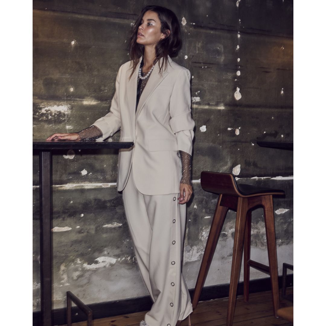 Co&#39;couture VolaCC Ring Single Blazer bone