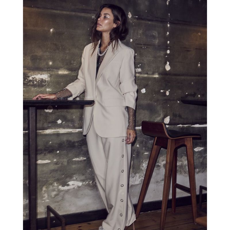 Co&#39;couture VolaCC Ring Single Blazer bone