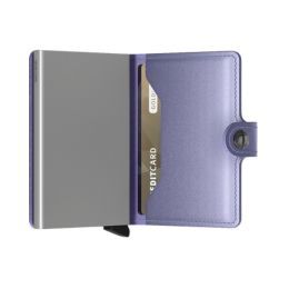 Secrid Miniwallet Metallic Lila