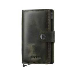 Secrid Miniwallet Vintage Olive Black