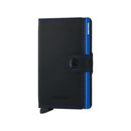 Secrid Miniwallet Matte Black &amp; Blue