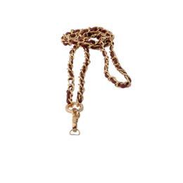 BOW 19 details Claire Iphone Strap Wine Red w Gold