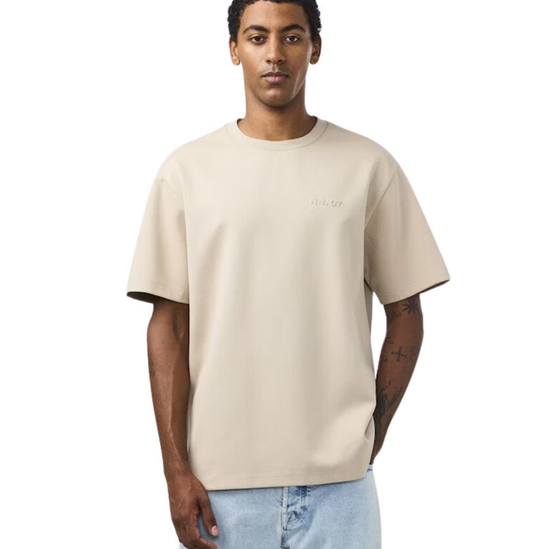 NN07 Nat SS Logo Tee 3457 White Pepper