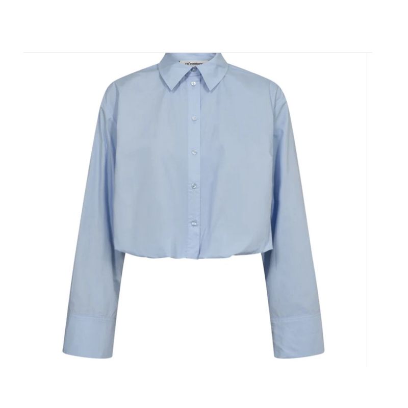 Co&#39;couture DandyCC Balloon Shirt Pale Blue, Maat: S