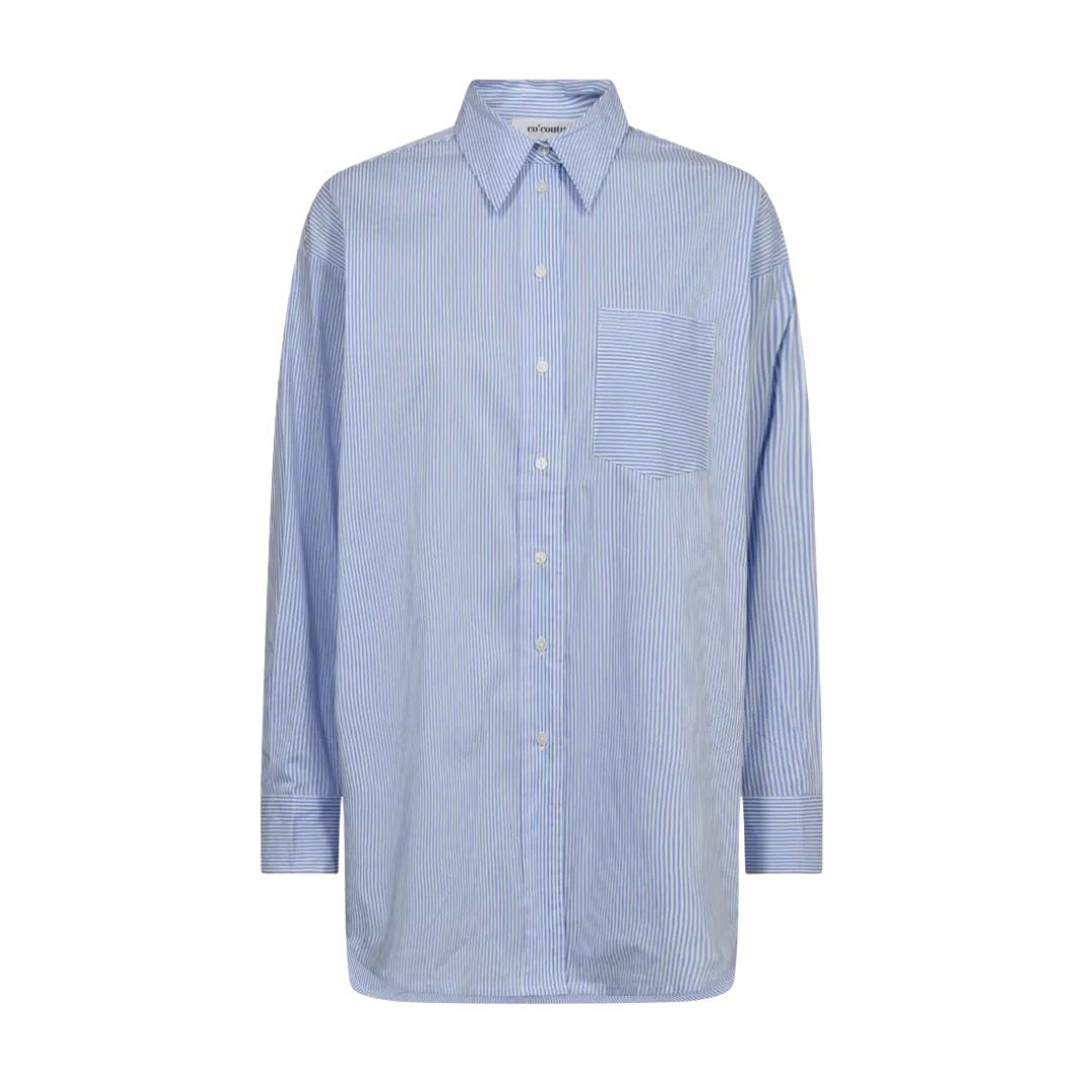 Co&#39;couture GiaCC Oversize Shirt Pale Blue
