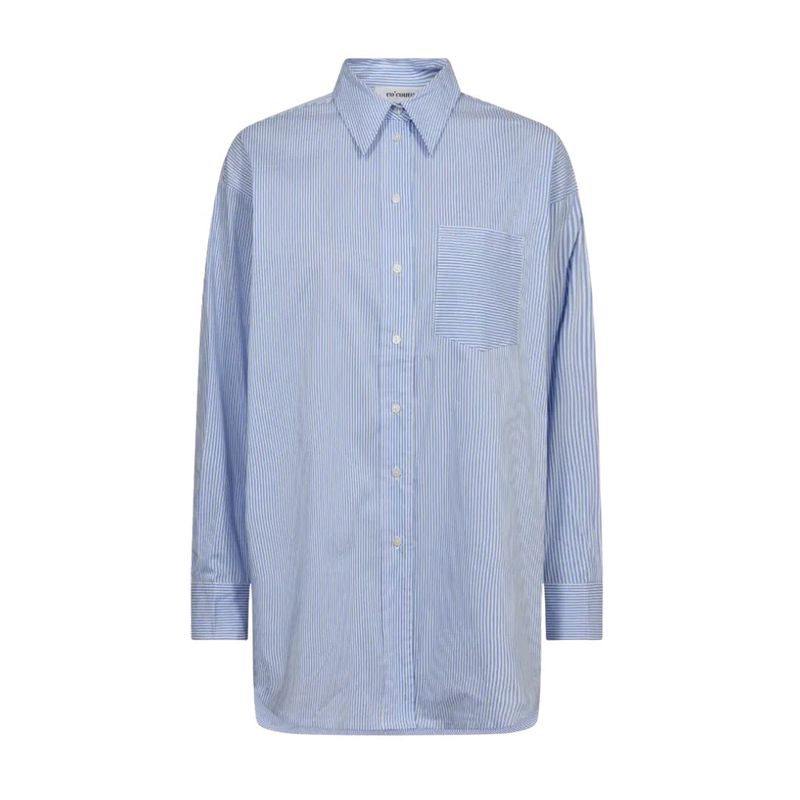 Co&#39;couture GiaCC Oversize Shirt Pale Blue