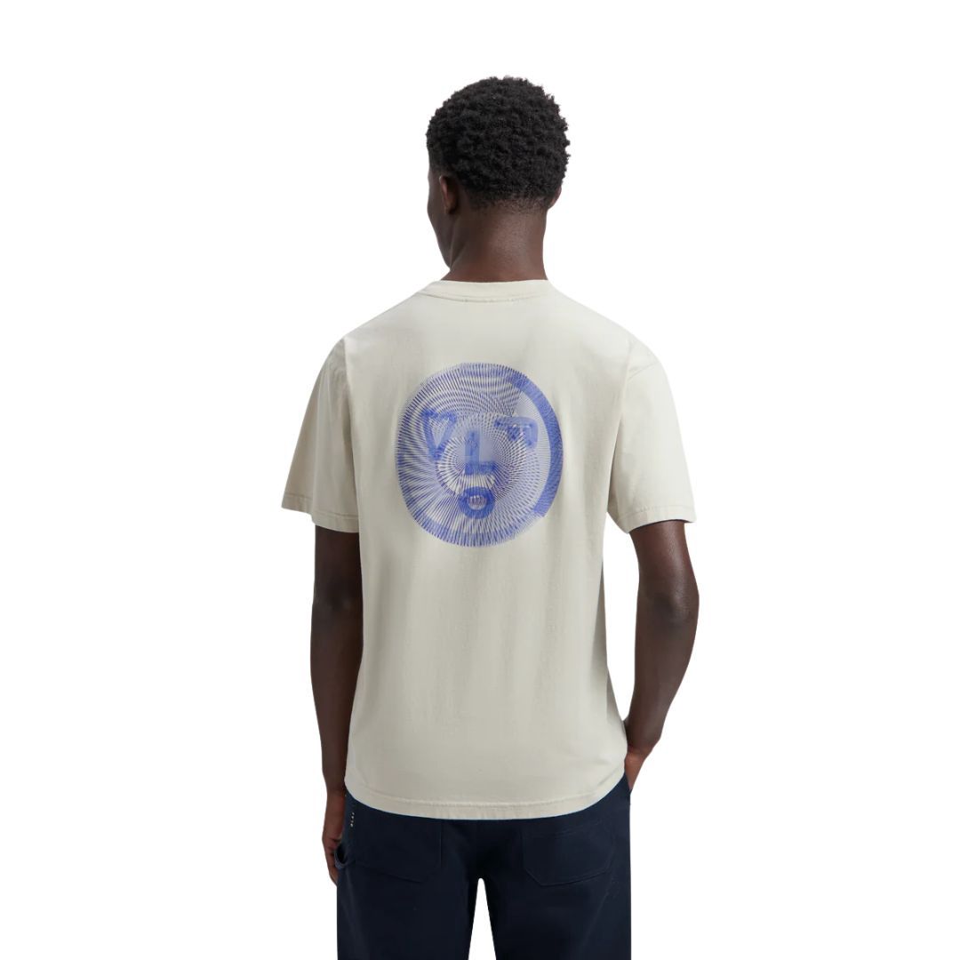 Olaf Spiral Face Tee Cement, Maat: S