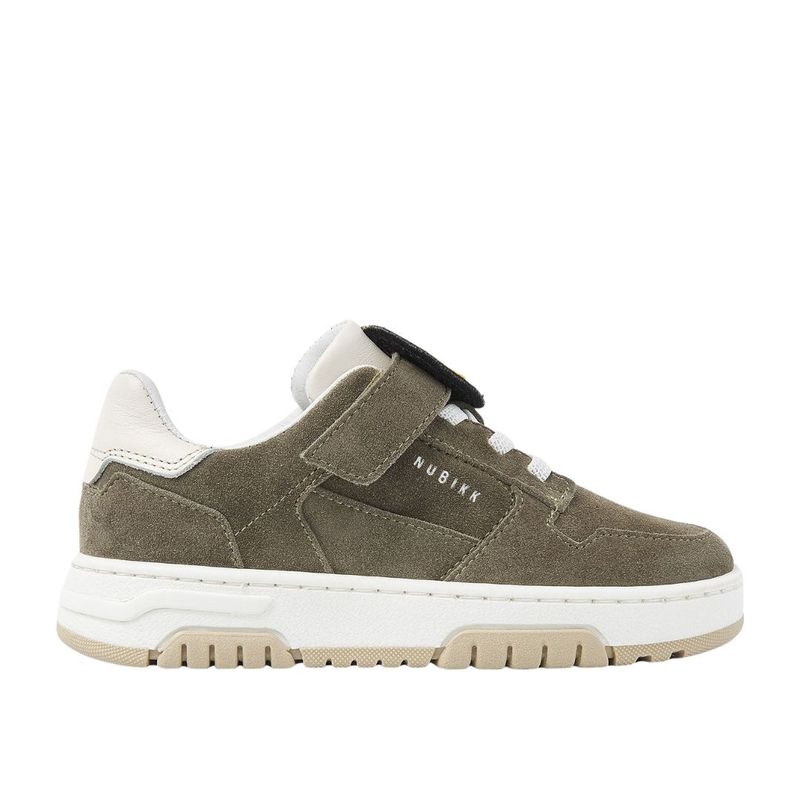 Nubikk Basket Court JR Dk green Suede