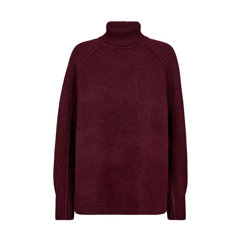 Haute L&#39;Amitié Premiere Reverse Roll Neck Amarone