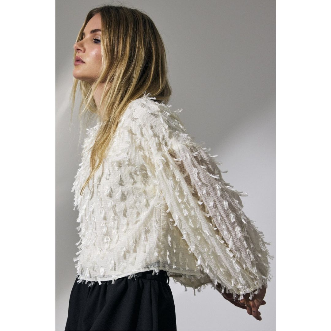 Co'couture FozzyCC Blouse Off white, Maat: S