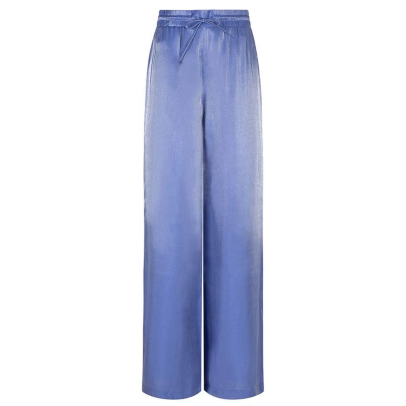Dante6 Soir shimmer wide leg pants Cornflower Blue