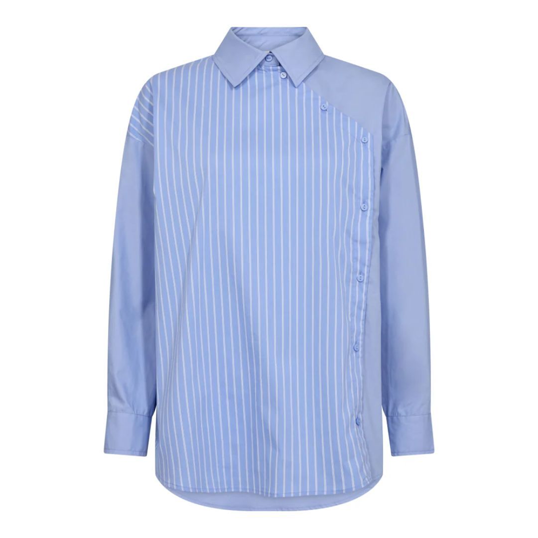 Co&#39;couture DiviaCC Crossover Shirt Pale Blue