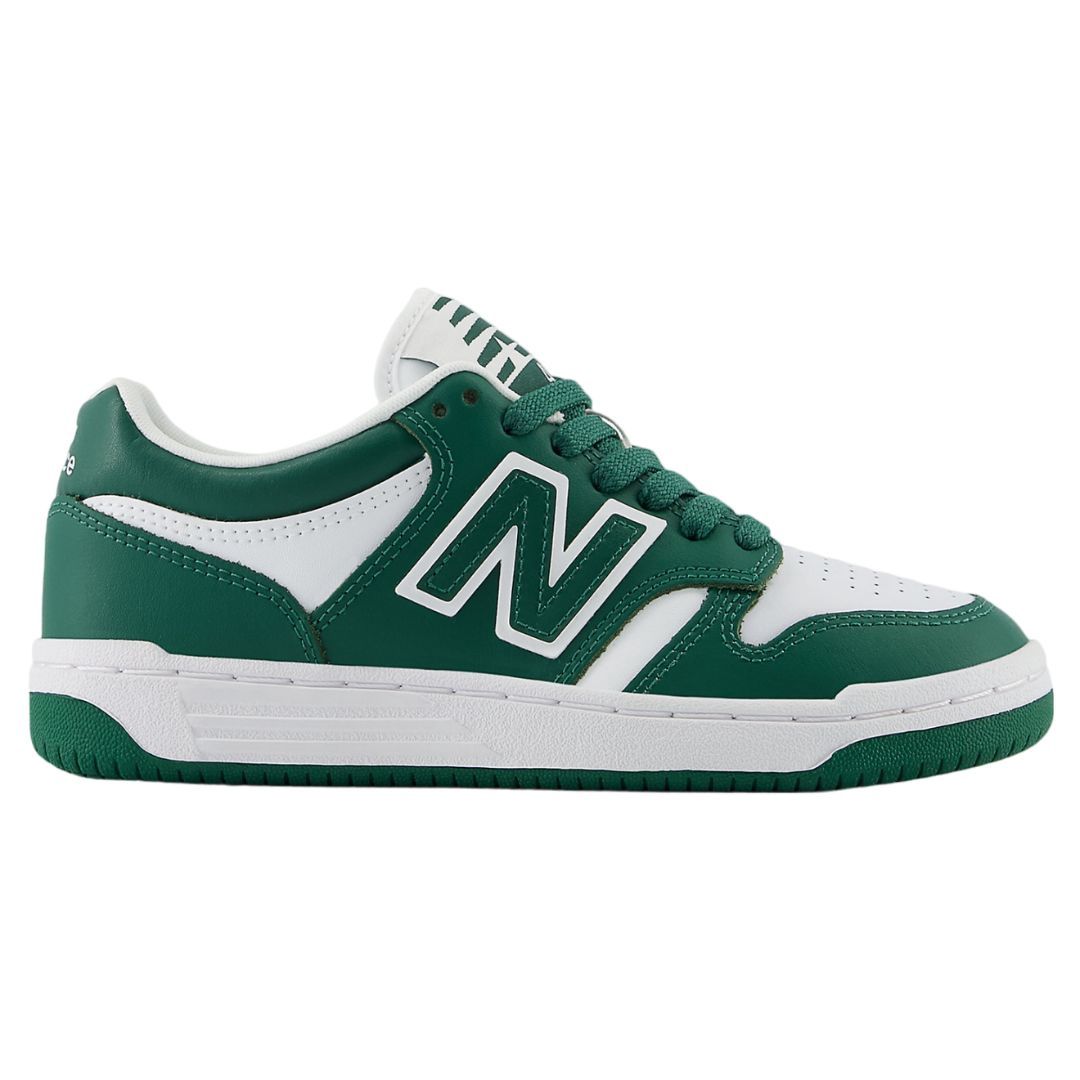 New Balance GSB480 Team Forest Green White, Maat: 36