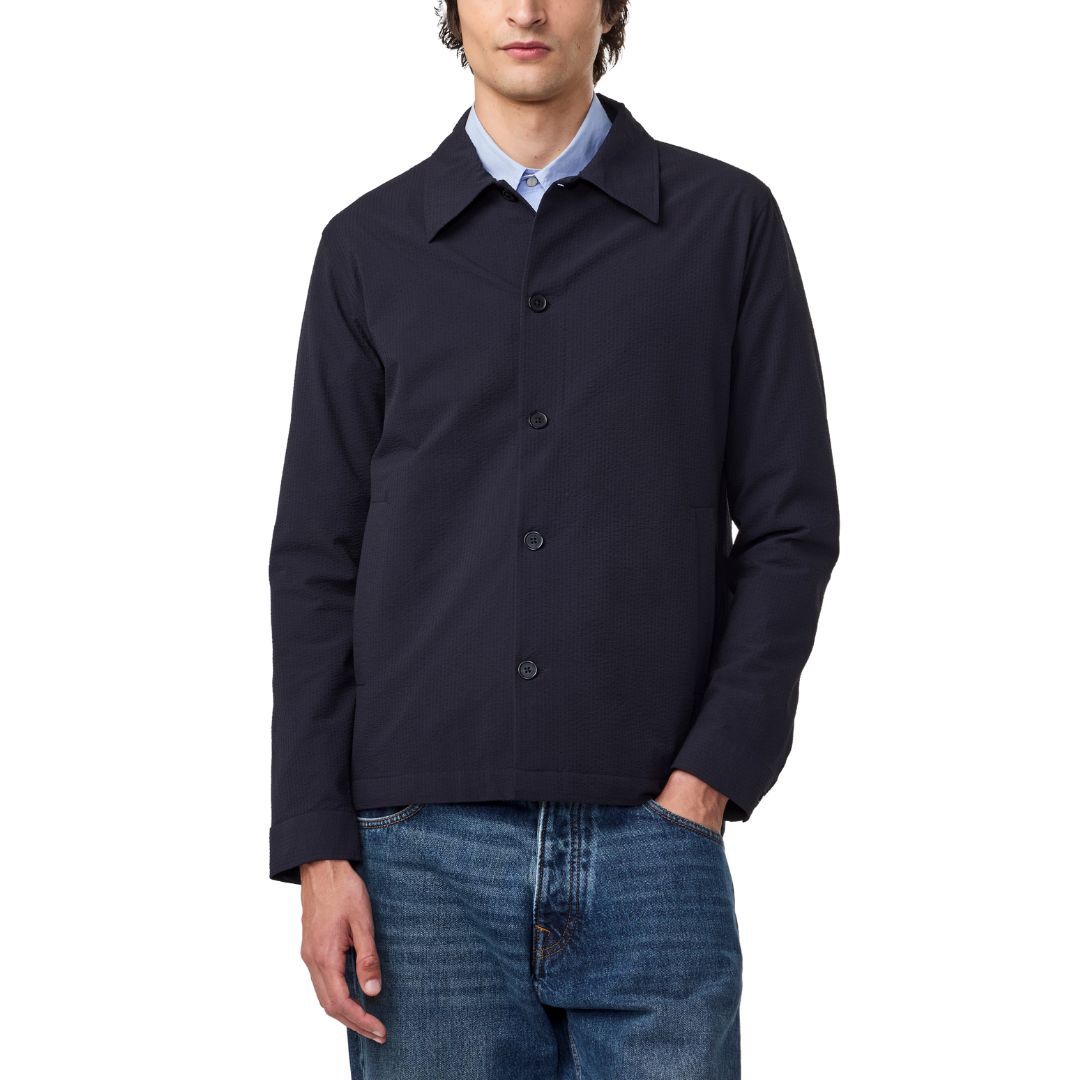 NN07 Zander 1924 Navy Blue, Maat: S