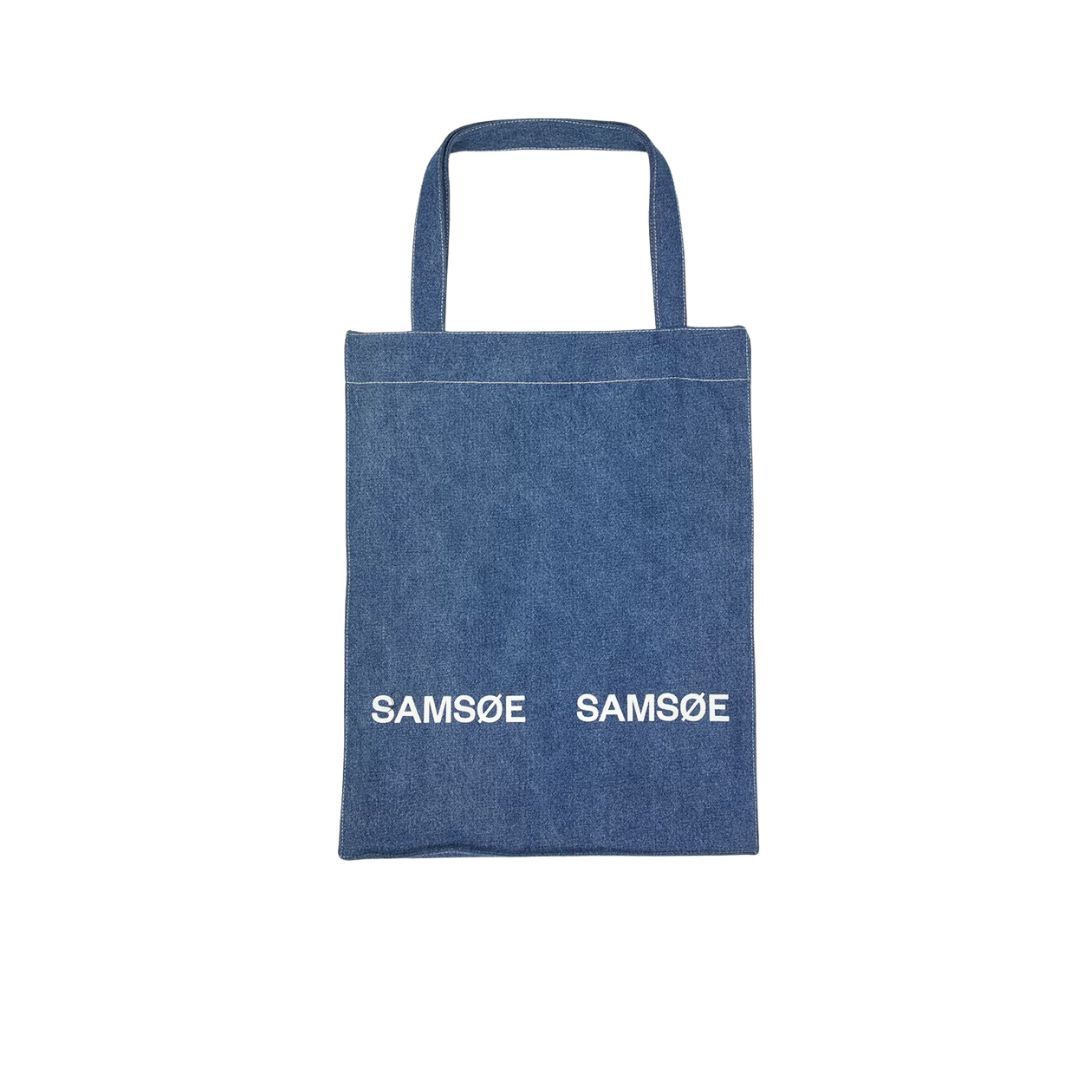 Samsoe Samsoe Saluca shopper 15581 Blue Denim