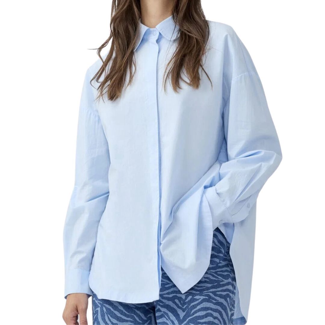 Modstrom MyraMD shirt Cashmere Blue