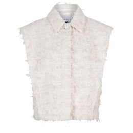 Dante6 Zoly jacquard waistcoat Butter Cream