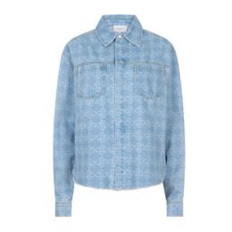 Dante6 Lone monogram jeans shirt Skywash Blue