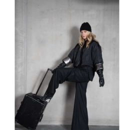 Est&#39;Seven Kinski Jacket Black line Black Gunmetal