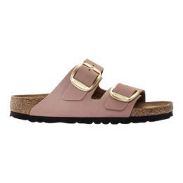 Birkenstock Arizona Big Buckle Nubuk Leather Old Rose