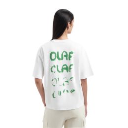Olaf Interlock Boxy Tee Optical White