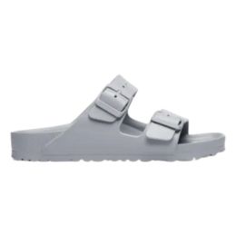 heren slipper grijs rubber