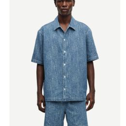 Samsoe Samsoe Saayo X shirt 15240 Washed denim