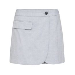 Co&#39;couture  LisaCC Linen Wrap Skort Light Blue