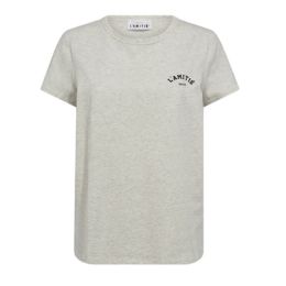 Haute L&#39;Amitié Mini Curve Logo Tee Pearl Melange