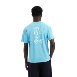 Olaf Tag Tee Cyan Blue