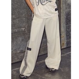 Haute L&#39;Amitié Baggy Track Tall Pants Off White