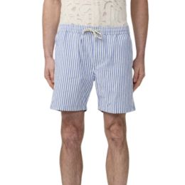 NN07 Gregor Shorts 5246 Blue Stripe
