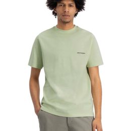 Law of the Sea Botanicals Artwork Tee Tender Green