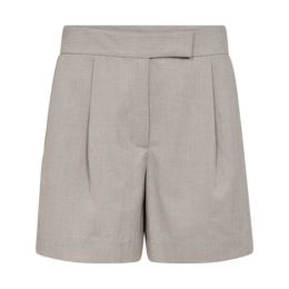 Co&#39;couture VidaCC Crop Pleat Shorts Cashew