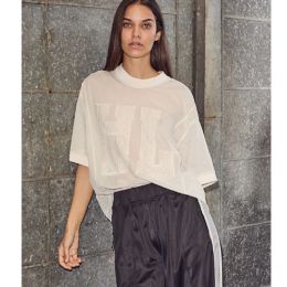 Haute L&#39;Amitié Drift HL Lace Tee Pearl