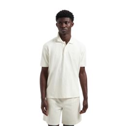 Olaf Slub Polo SS Off White