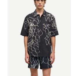 Samsoe Samsoe Saayo P shirt 15585 Wire Print, Maat: S