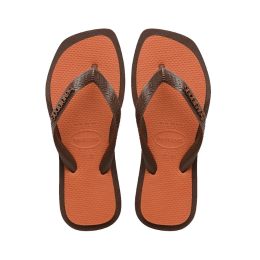 Havaianas Top Square Fusion Dark Brown, Maat: 35/36