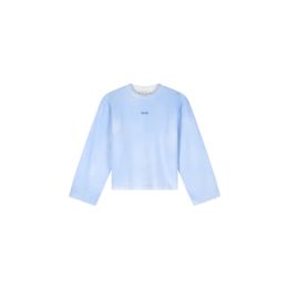 Olaf Sprayed Crewneck Surf Blue, Maat: XS
