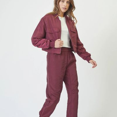Co&#39;couture TriceCC Crop Jacket Winered