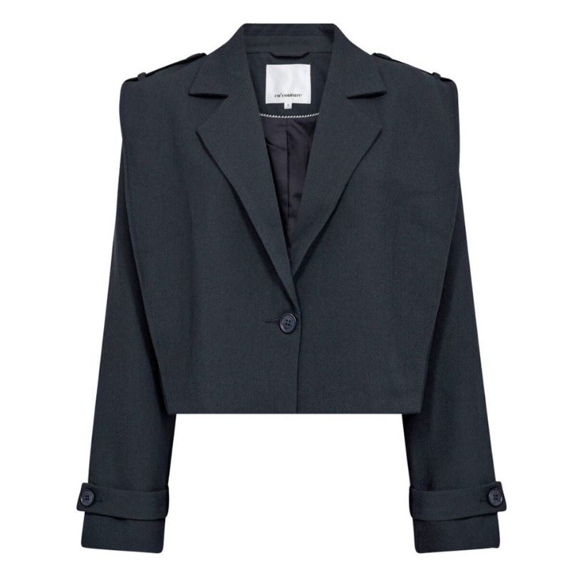 Co'couture MarinCC Dames Jacket Blauw, Maat: XS