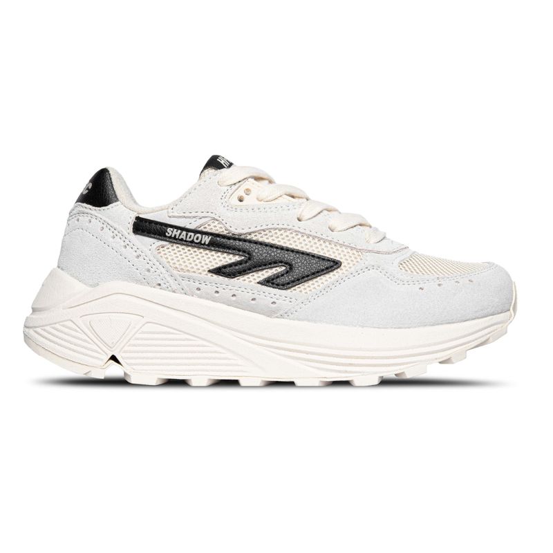 wit met zwarte sneaker voor dames en heren