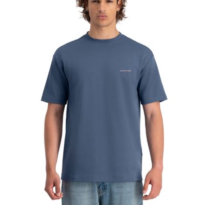 Law of the Sea Blauw Epicentre Artwork heren Tee