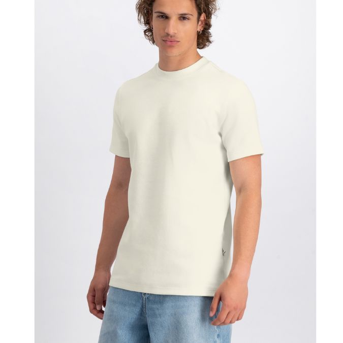 Law of the Sea Beige Dane heren tee, Maat: S