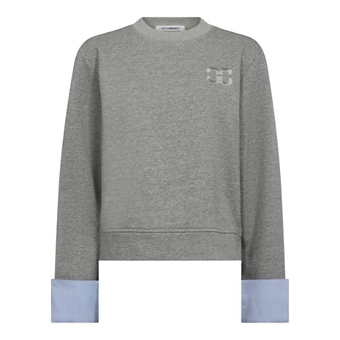 Co’Couture grijs DaniellaCC dames sweater
