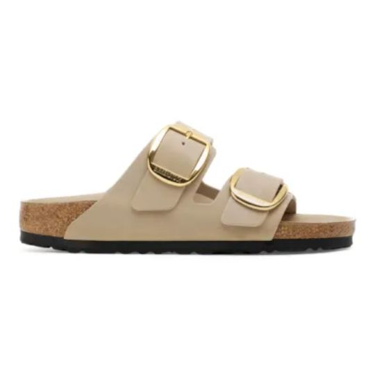 beige dames birkenstock arizona big buckle