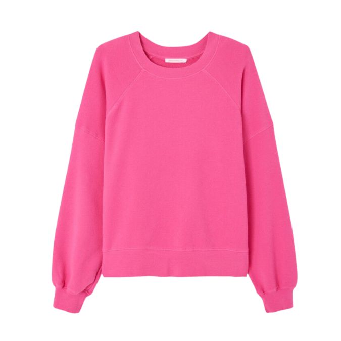 fuxia dames sweater van american vintage