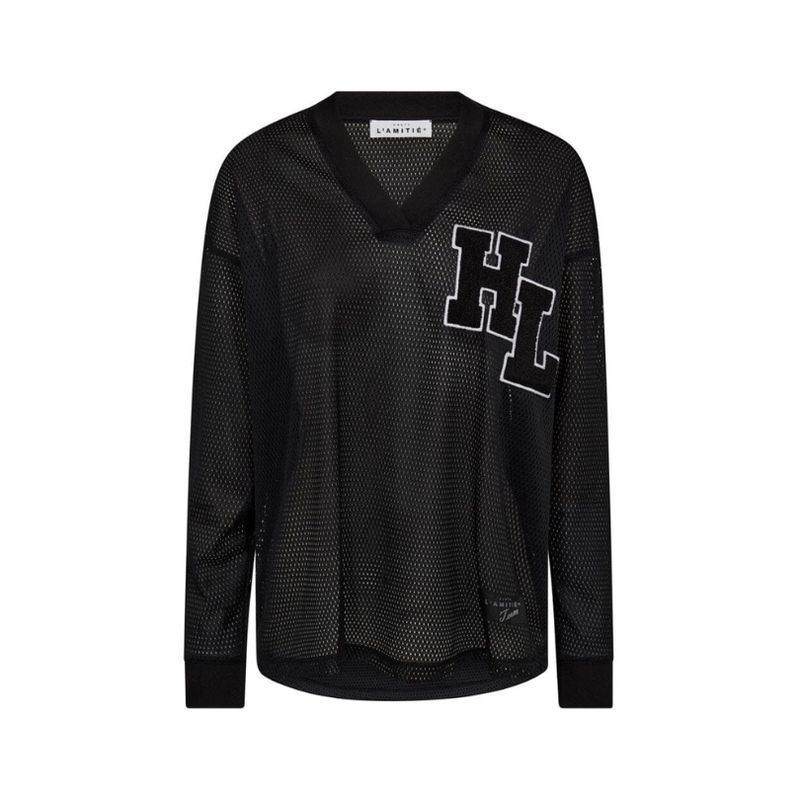 Haute L&#39;Amitié black Haute drift dames blouse